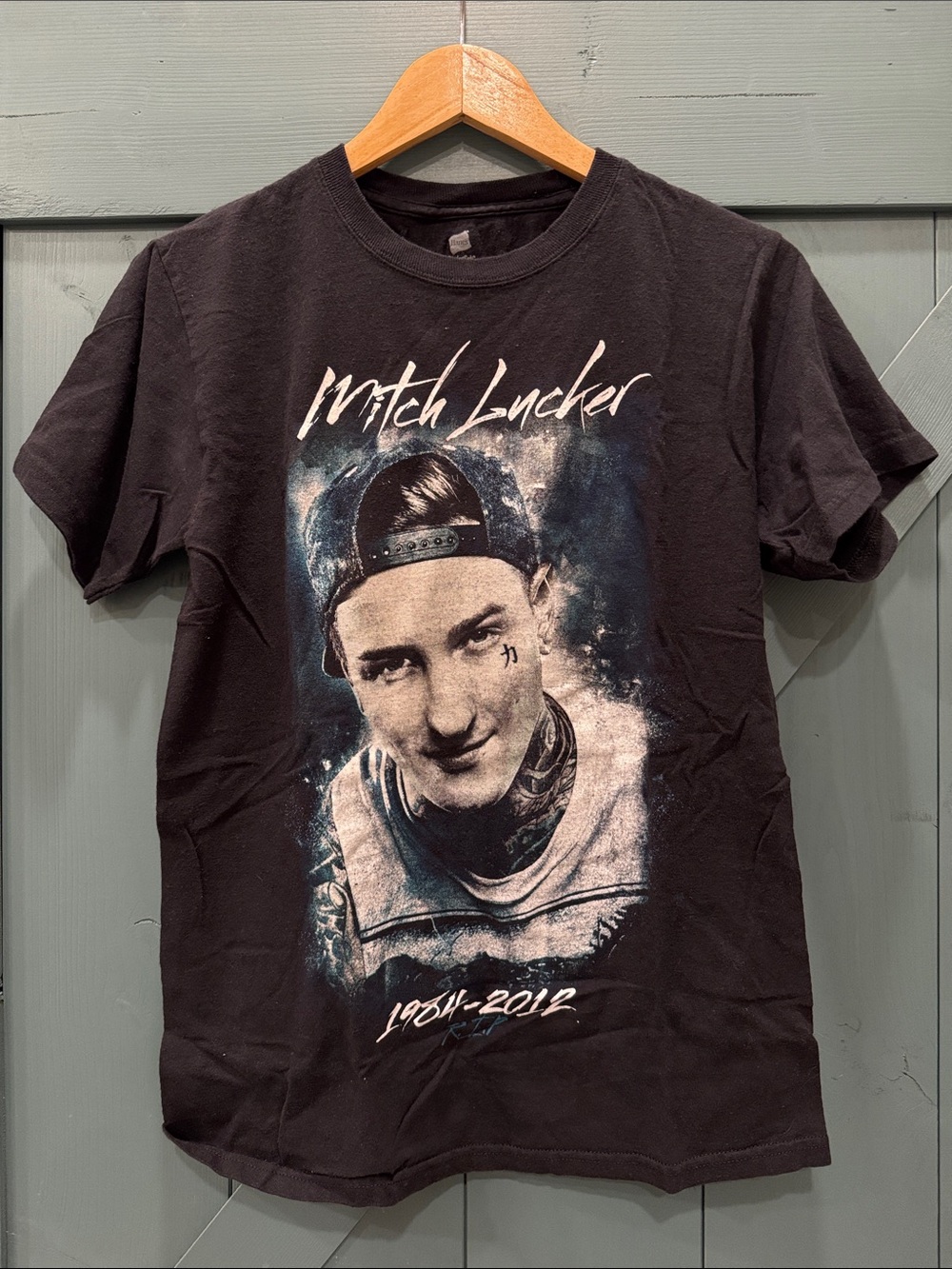 Mitch Lucker Black Graphic Tee - Memorial Band Shirt
